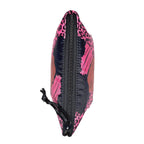 BDAWQUG Black Womens 2 Pieces Makeup Bag Stylish Large Capacity Cosmetic Bag African Canvas Cute Toiletry Aesthetic Accessories