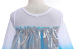 Dressy Daisy Little Girls' Ice Princess Dress Costume Birthday Halloween Christmas Fancy Party Dresses with Cape and Accessories