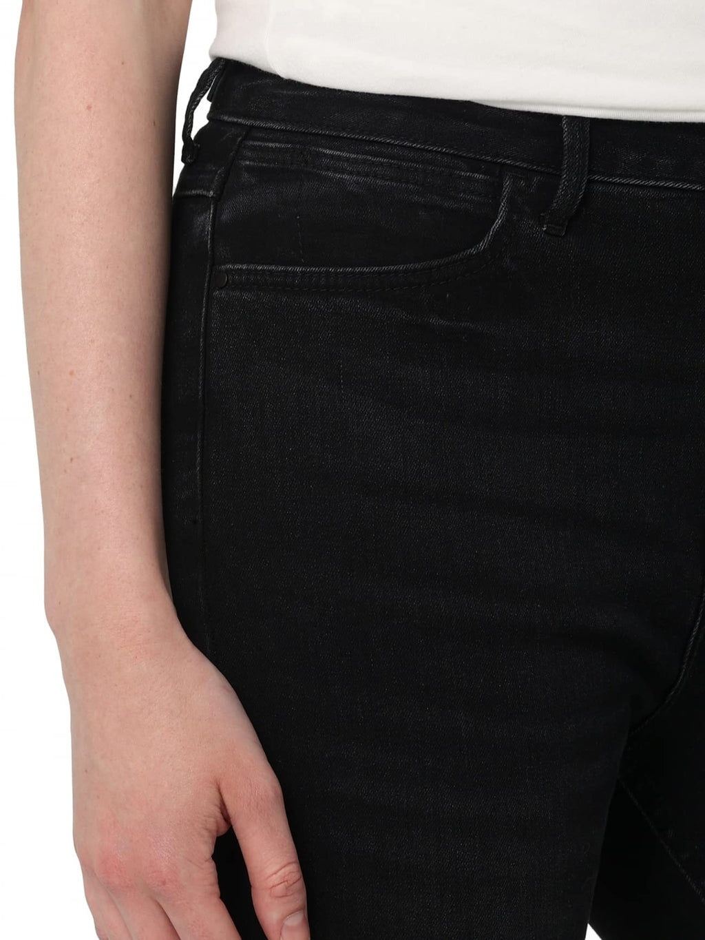 Wrangler Women's High Rise Bold Boot Jean, Black Wash, 14-32