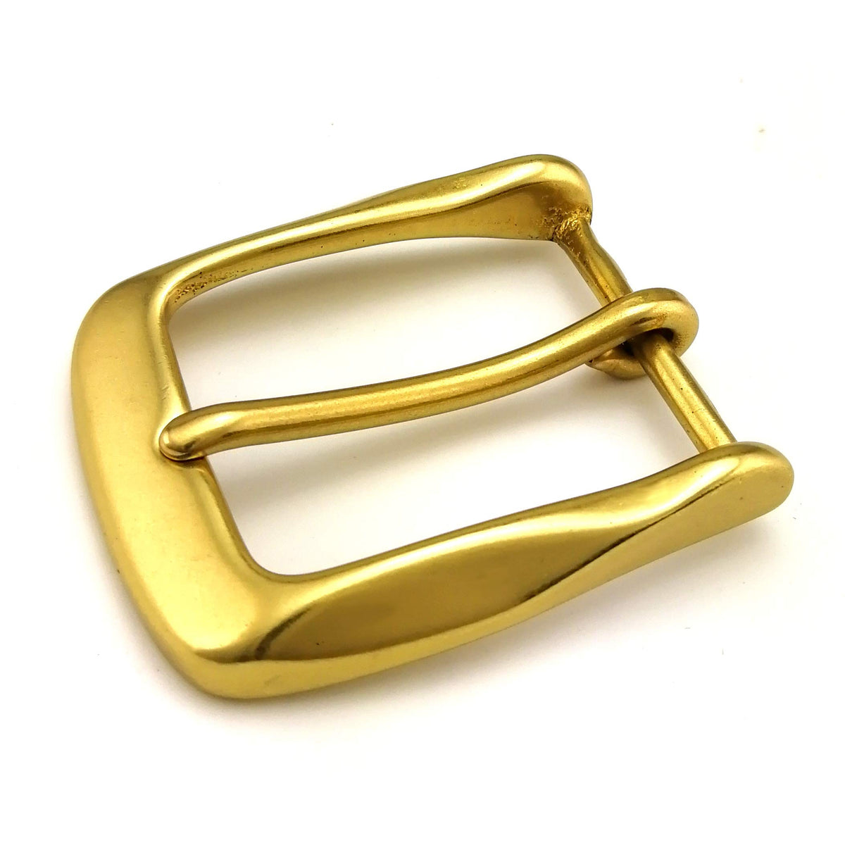 Laxpicol 1.5(38Mm) Heavy Duty Solid Brass Single Prong Square Belt Buckle 1