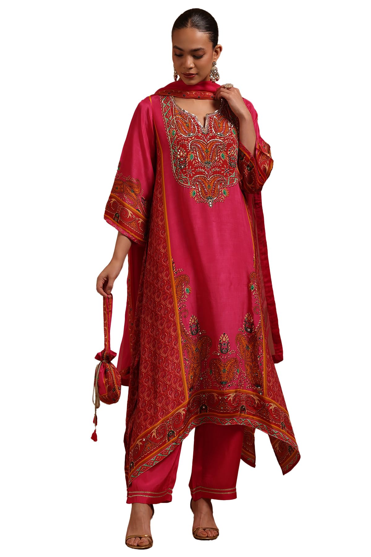 Soch Women Sequins Salwar Suit Set