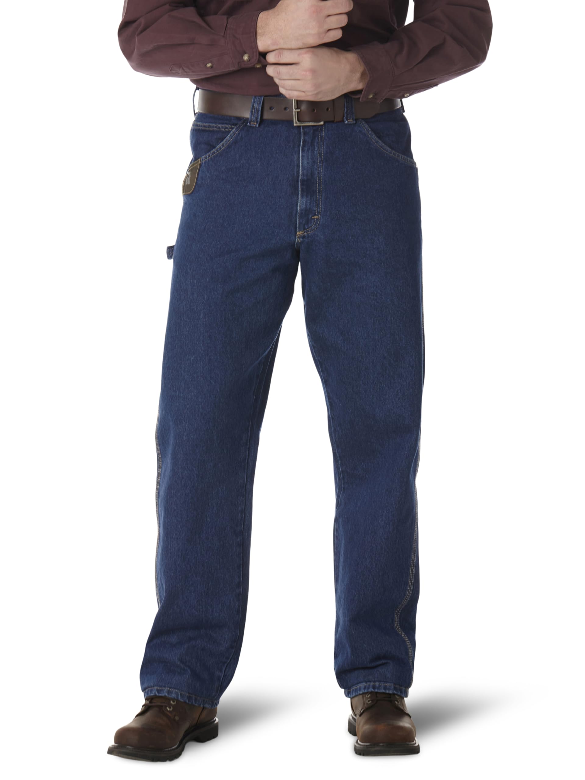 Wrangler Riggs Workwear Men's Big & Tall Work Horse Jean,Antique Indigo,56x32