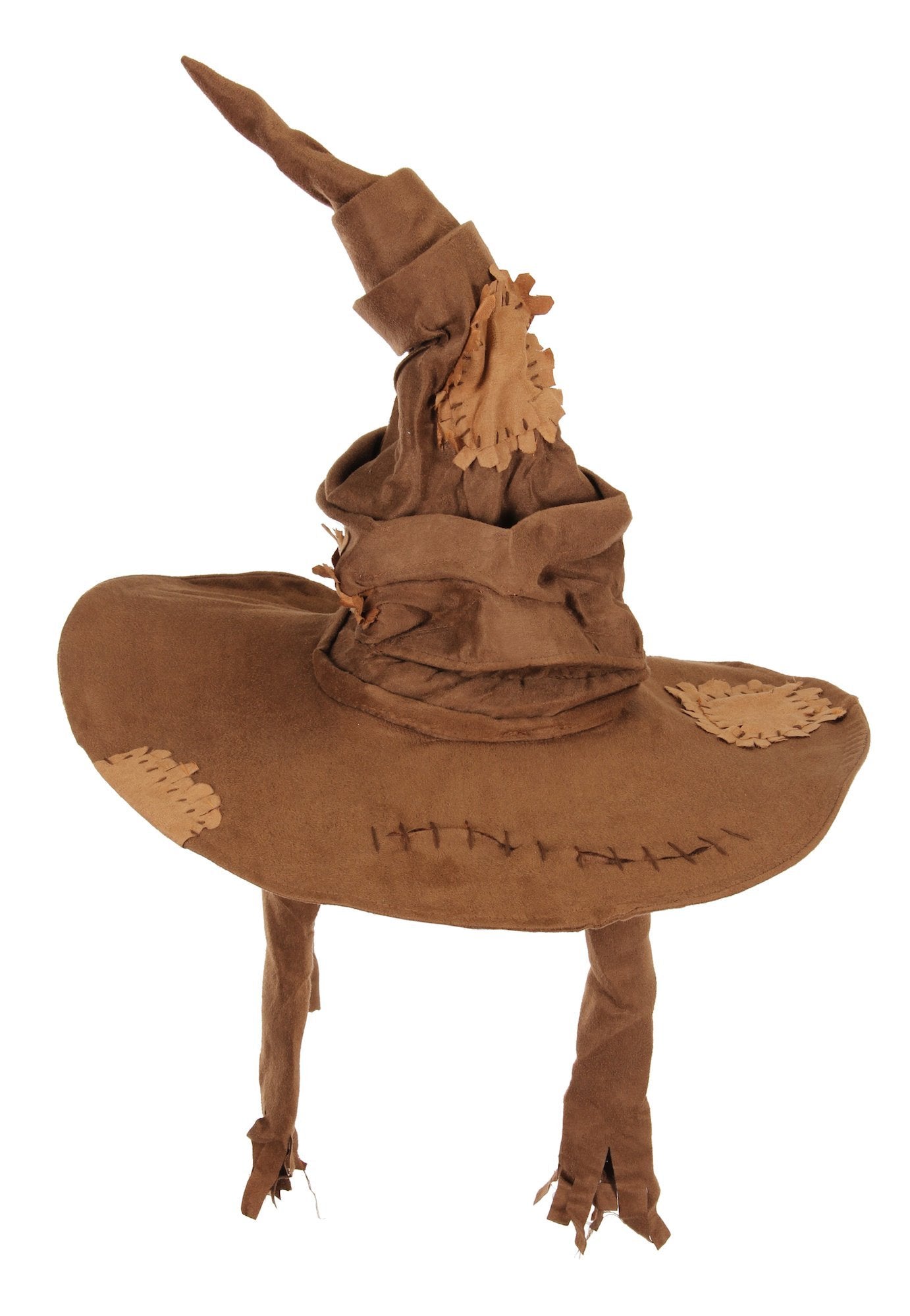 elope Harry Potter Sorting Hat Costume Accessory - Faux Suede, Adjustable, Wired Rim, Officially Licensed, Patches & Straps Stan