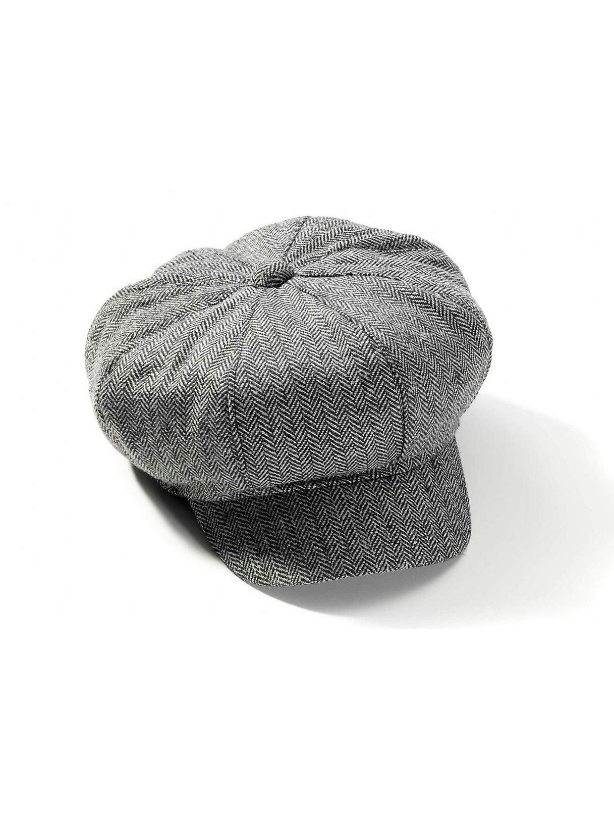 Forum Novelties 73205 Roaring 20S-Newsboy Hat, Standard, Gray, Pack of 1
