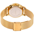 Timex Women's TW2R36100 Metropolitan 34mm Gold-Tone Stainless Steel Mesh Bracelet Watch