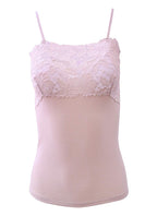 EGI Luxury Modal Women's Lace-Trimmed Camisole. Proudly Made in Italy (1135)