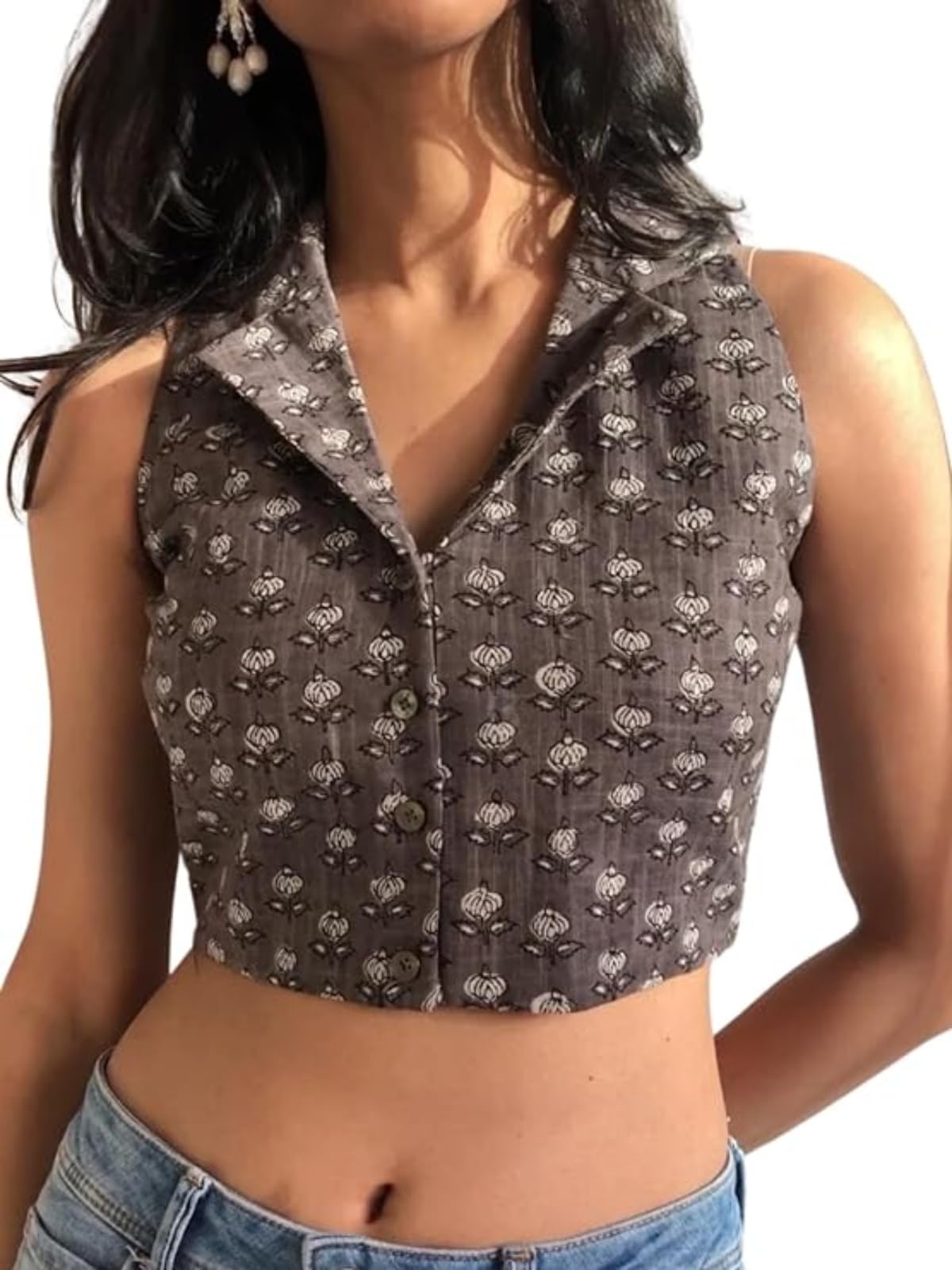 Leriya Fashion Sleeveless Regular Fit Tops For Women