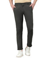 AVANOVA Mens Solid Linen Black Trousers Light Business Style Slightly Stretch Straight Leg Pants for Outdoor Casual Daily Trous