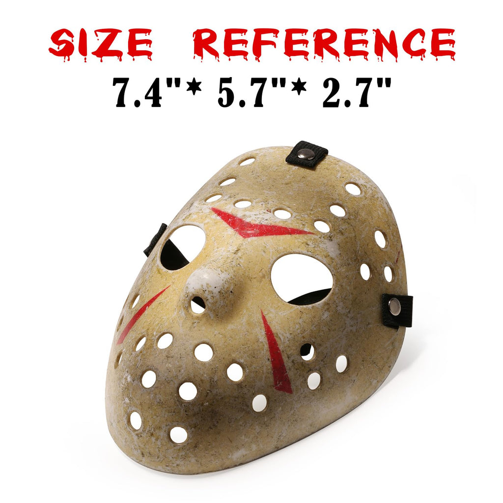 Costume Mask Cosplay Halloween Kid Mask Prop Hockey Party for 3 to 8 Years Old Kids