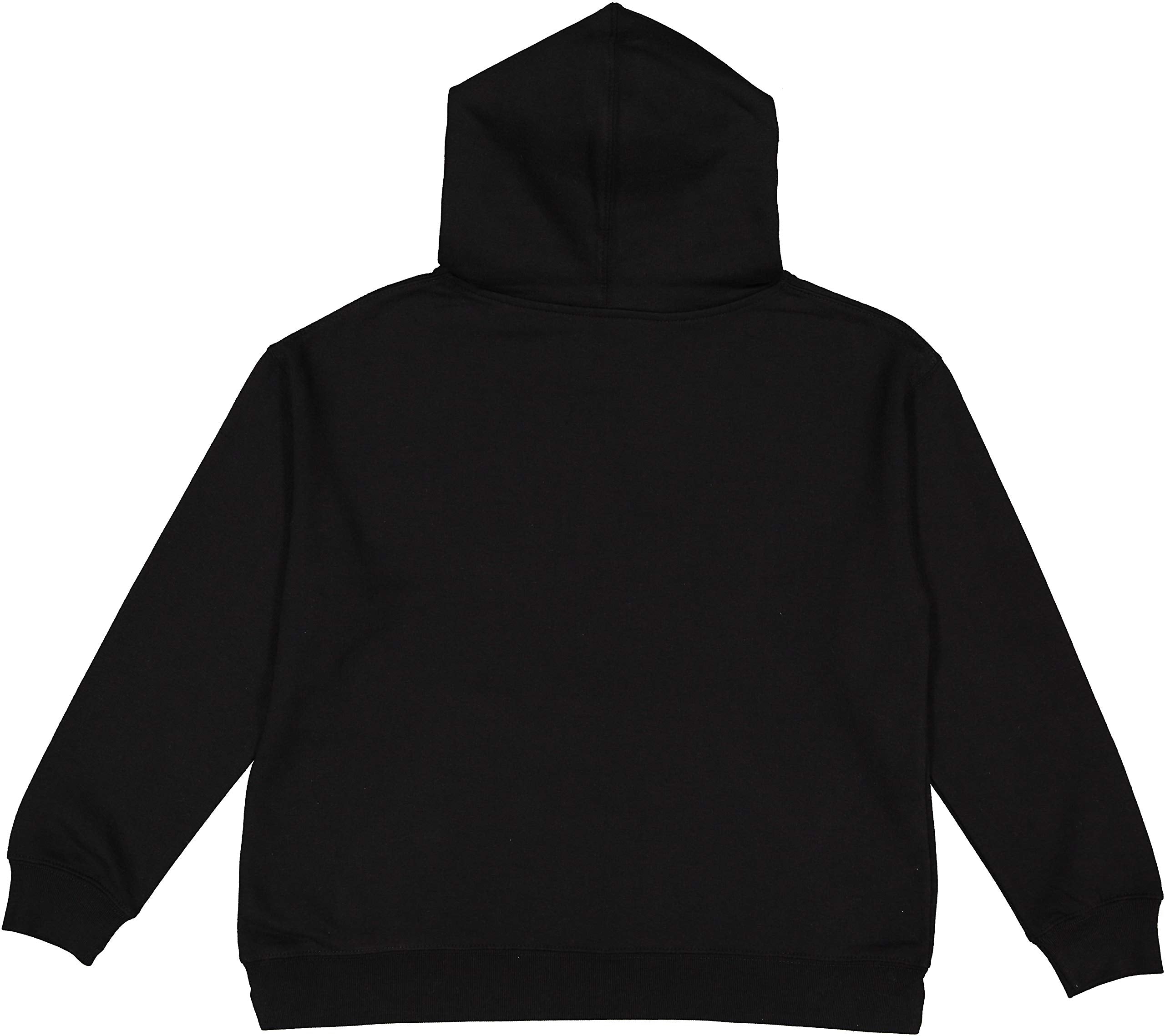 Youth Pullover Fleece Hoodie - BLAcK - XS(D0102H7M1HX)
