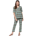 Idalia Multicolour Printed Short Kurta Set