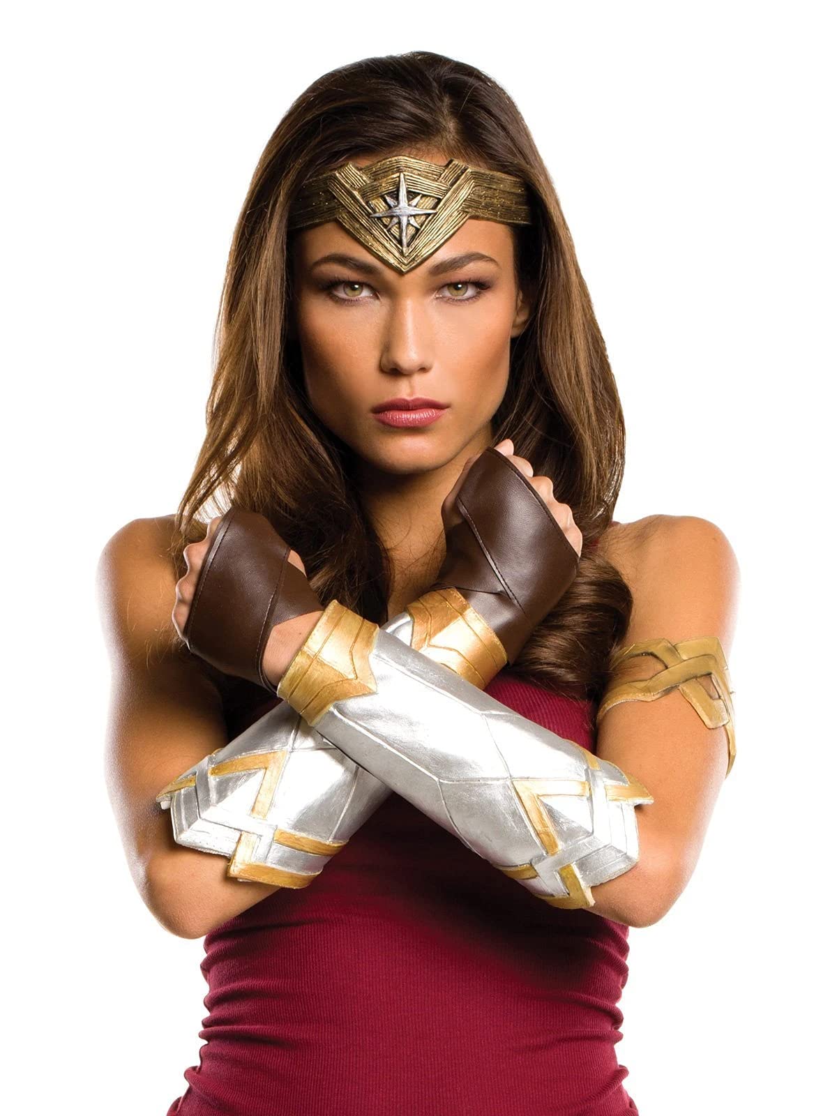 Rubies Women's Wonder Woman Accessories Costume Accessory, As Shown, Justice League for Themed Parties and Halloween