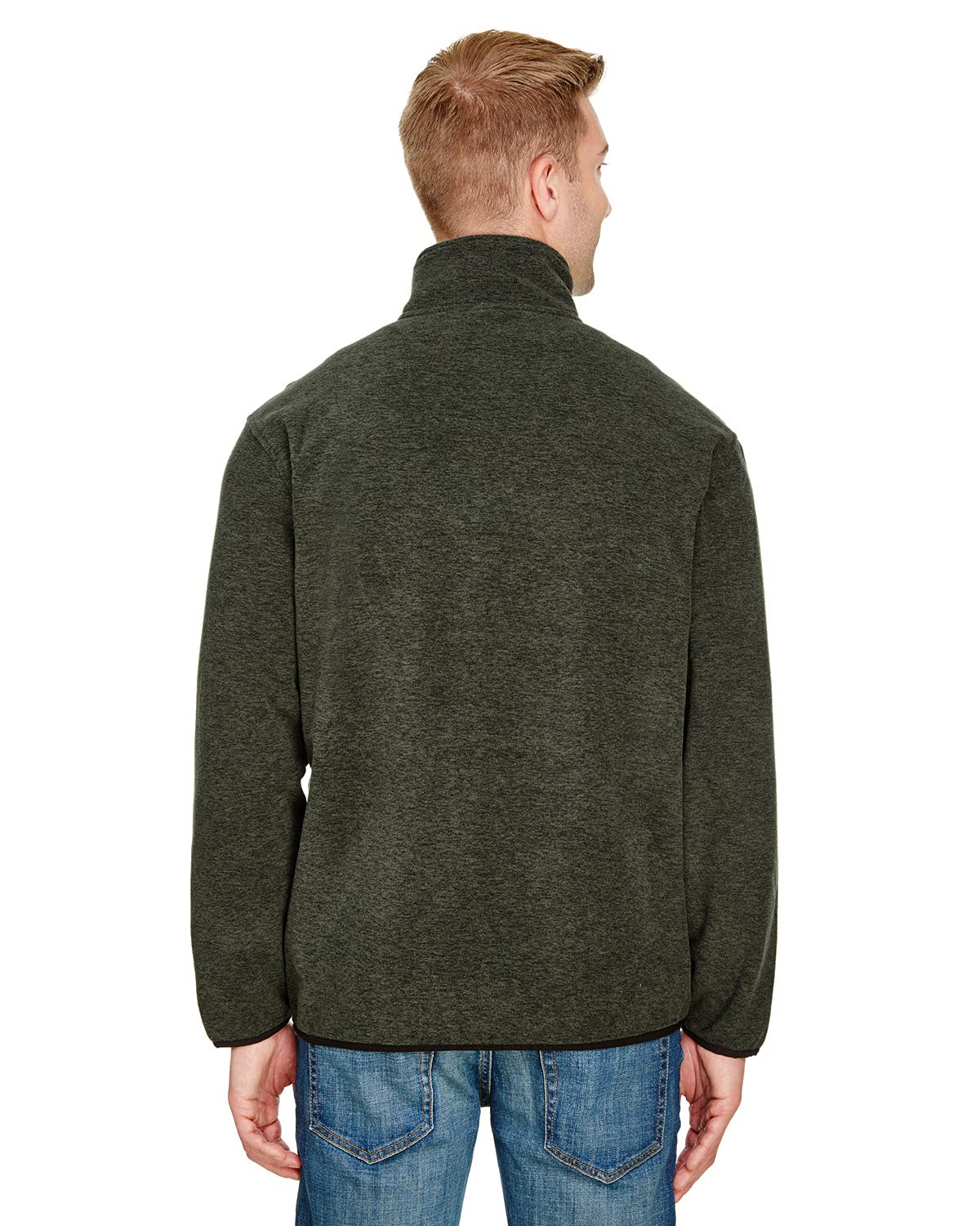 Mens Denali Full-Zip Fleece Jacket - cHARcOAL - S(D0102H78B5X)