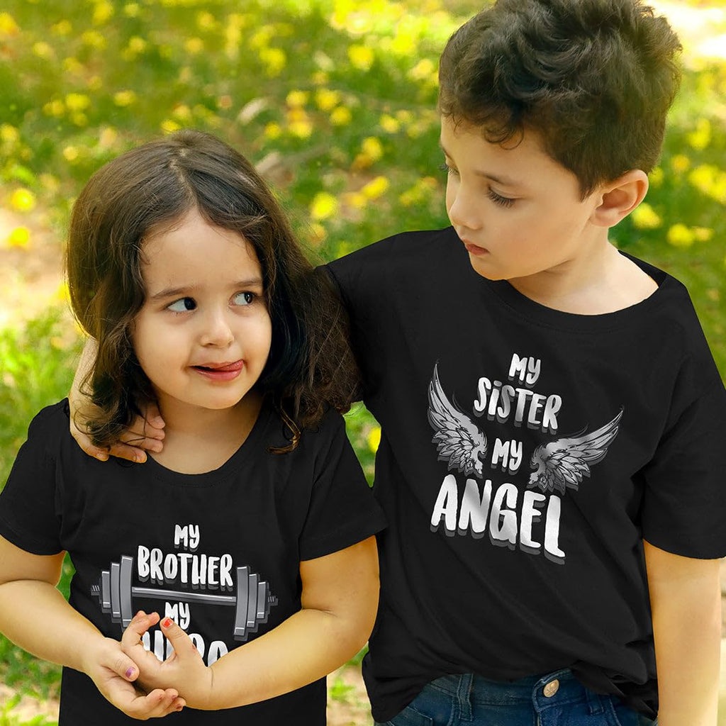 Bon Organik Boys Regular Fit T-Shirt (24RAKHI6081_Brother
