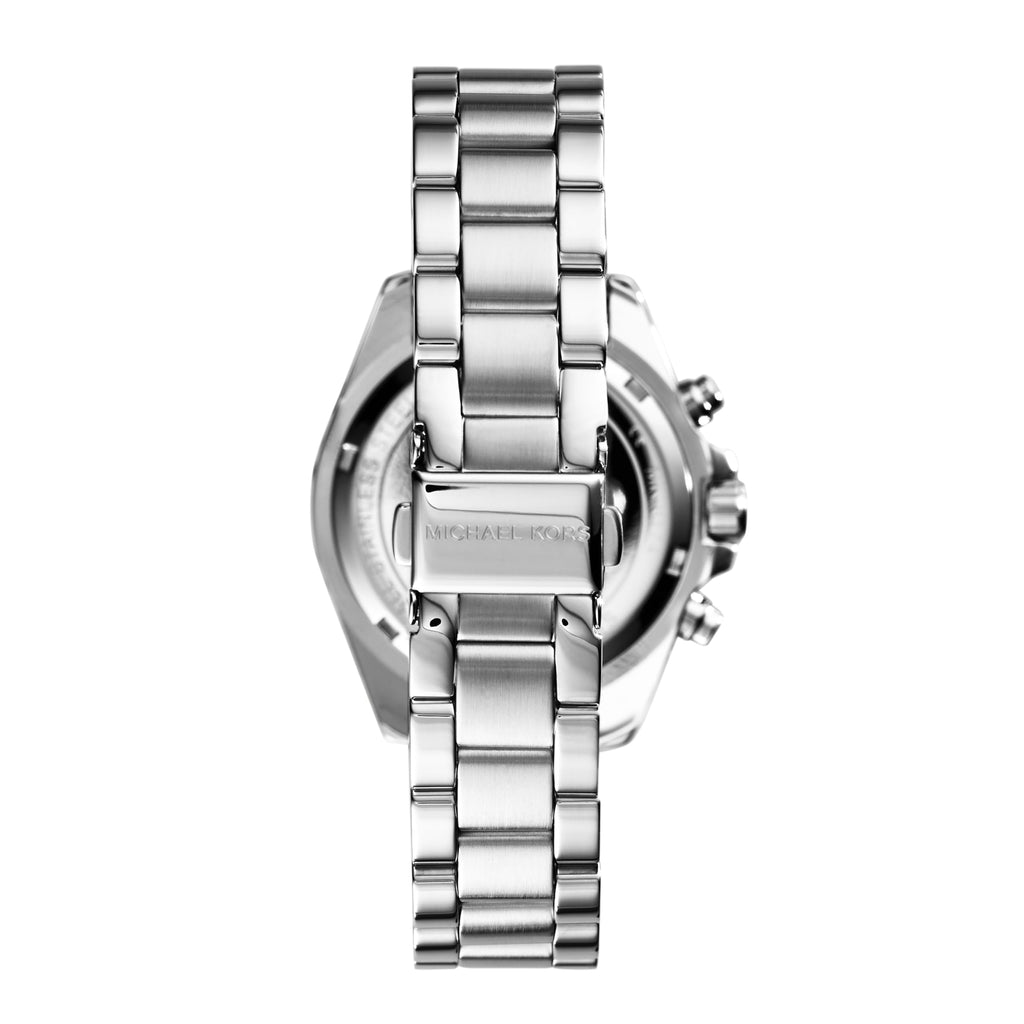 Michael Kors Bradshaw Chronograph Silver-Tone Stainless Steel Women's Watch (Model: MK5739)