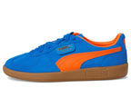 PUMA Palermo (Big Kid) Sneaker, Hyperlink Blue/Flame Flicker/Gum, 6 US Unisex