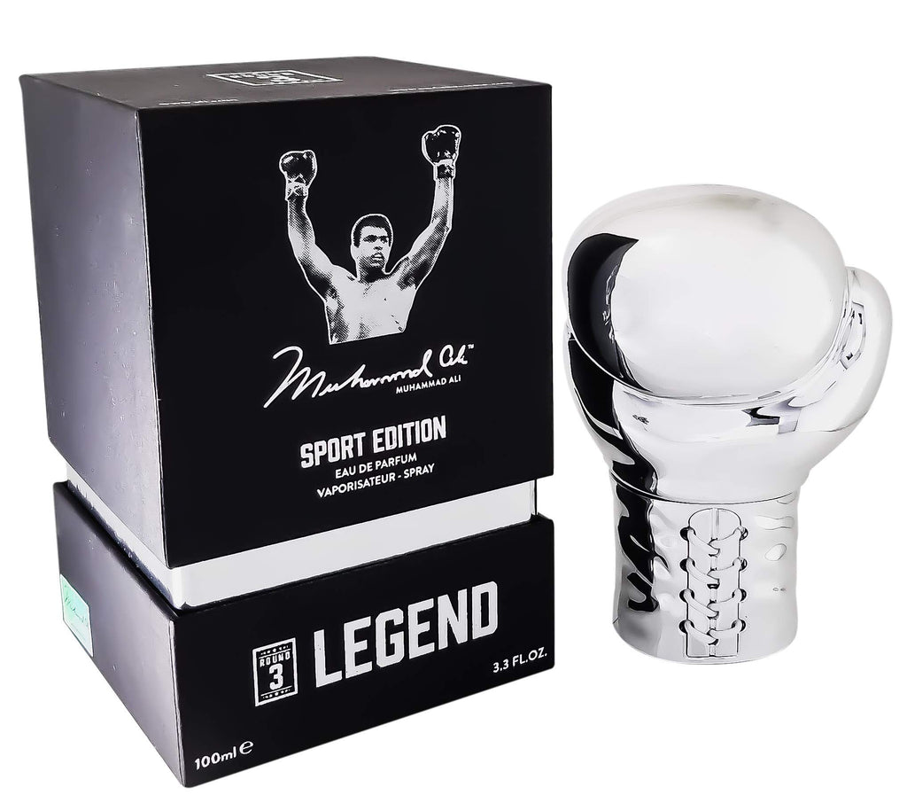 Muhammad Ali Legend Round 3 by Muhammad Ali Eau De Parfum Spray (Sport Edition)(D0102H7FWM6)