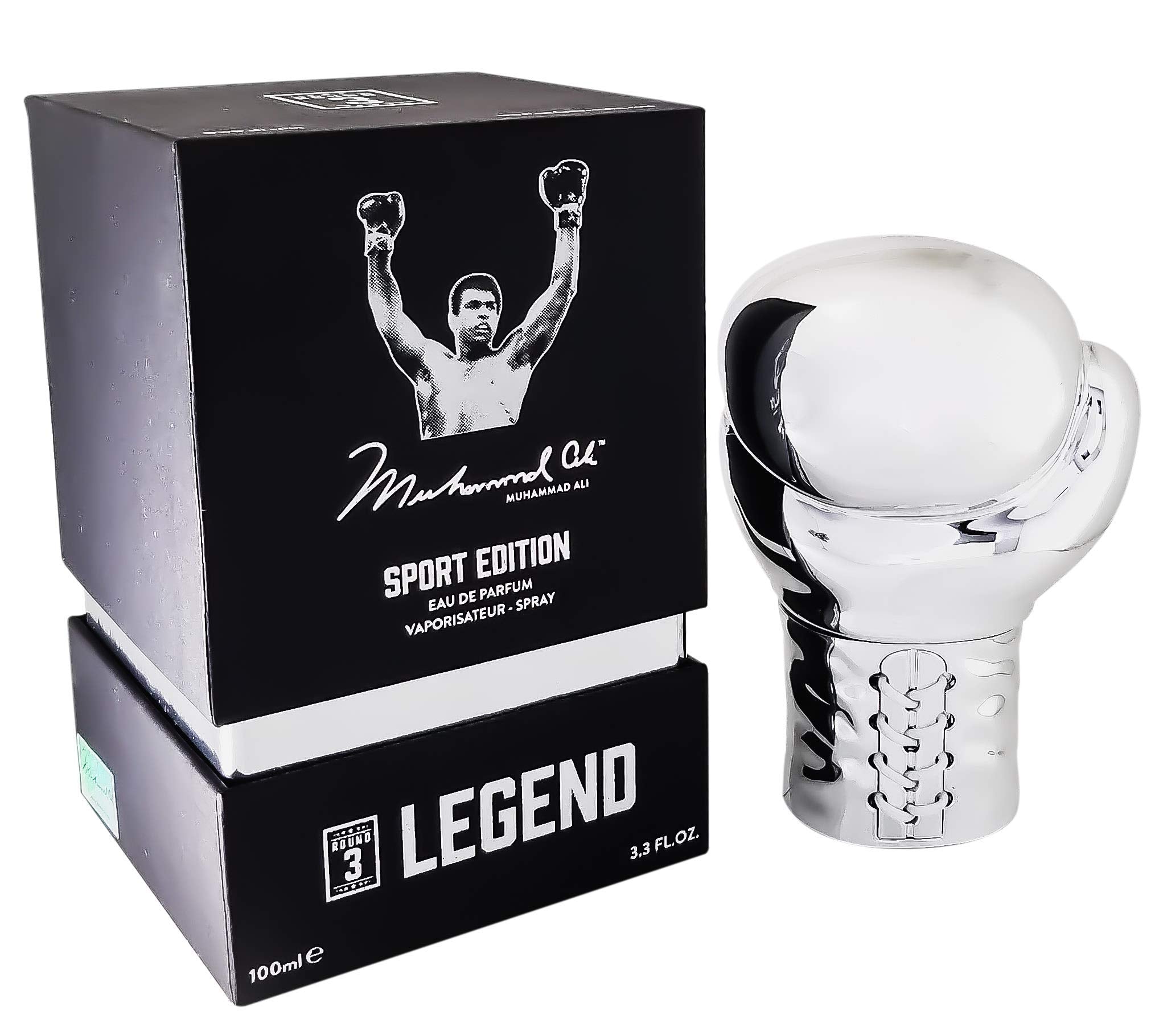 Muhammad Ali Legend Round 3 by Muhammad Ali Eau De Parfum Spray (Sport Edition)(D0102H7FWM6)