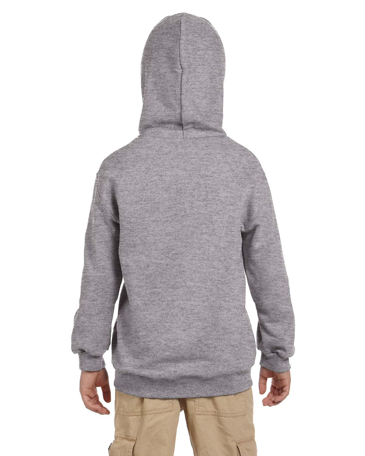 Youth Powerblend Pullover Hooded Sweatshirt - BLAcK - S(D0102HI3FSW)