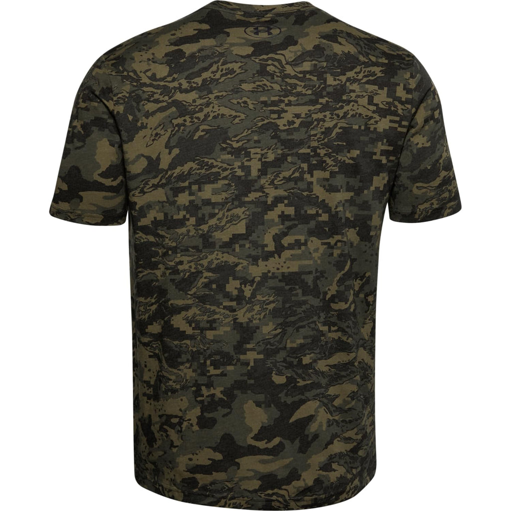 Under Armour Men's ABC CAMO Short-Sleeve T-Shirt, Black (001)/White, 3X-Large Tall