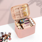 OCHEAL Makeup Bag, Large Travel Makeup Bag Cosmetic Bags for Women Traveling Washable Make Up Bag Organizer Case -Large Pink