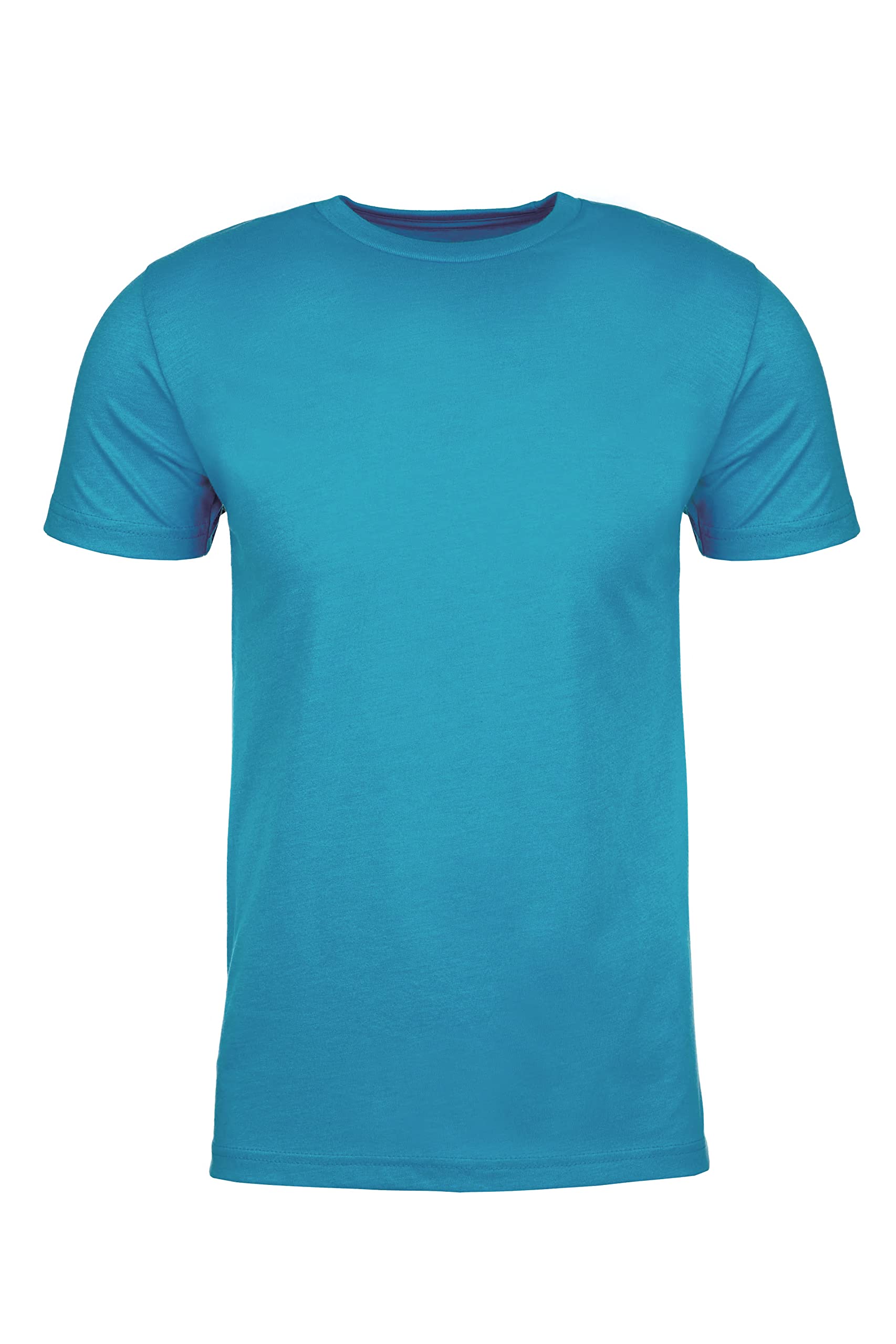 Next Level Mens Premium Fitted CVC Crew Tee (N6210) Turquoise xs