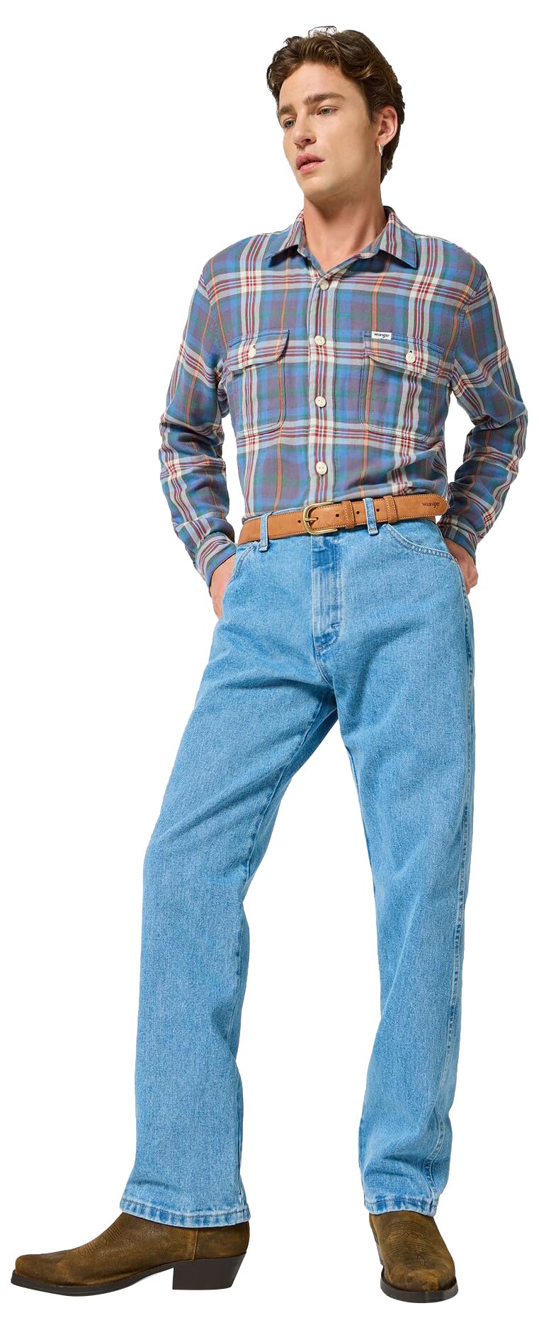 Wrangler Men's Big & Tall 13MWZ Cowboy Cut Original Fit Jean, Antique Wash, 34W x 38L