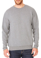 Unisex Drop Shoulder Fleece - WHITE - XS(D0102H7W98X)