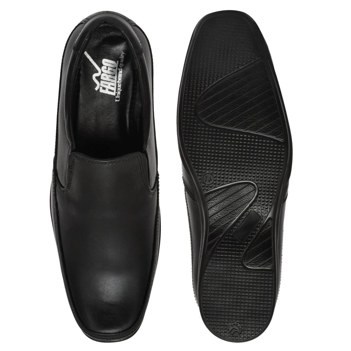 FARGO Boss03 Mens Comfortable Flexible Leather Formal Slip on Loafers | Formal Shoes for Office & Parties | Business Work Dres 6