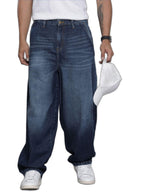 The Indian Garage Co Mens Baggy Jeans