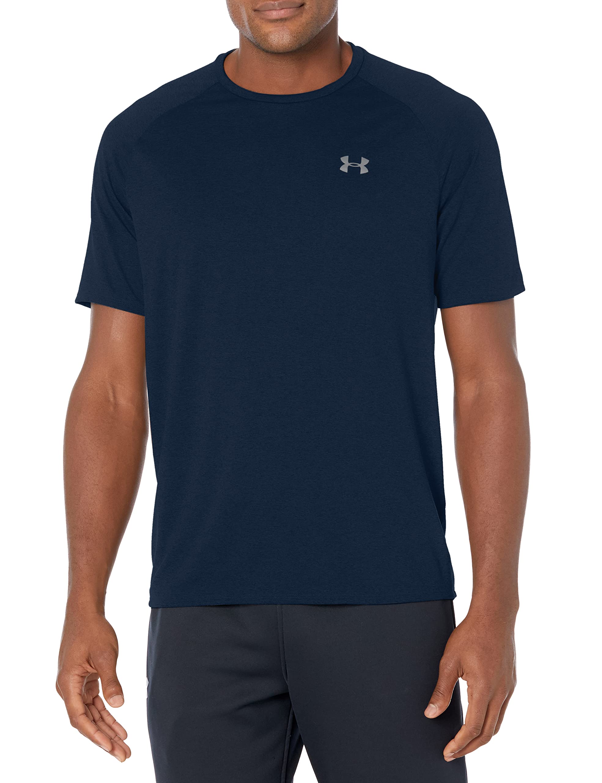 Under Armour Mens Tech 20 Short-Sleeve T-Shirt , Academy Blue (408)graphite , XX-Large Tall