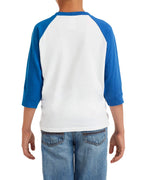Gildan Heavy Cotton Youth 3/4-Sleeve Raglan T-Shirt 5700B
