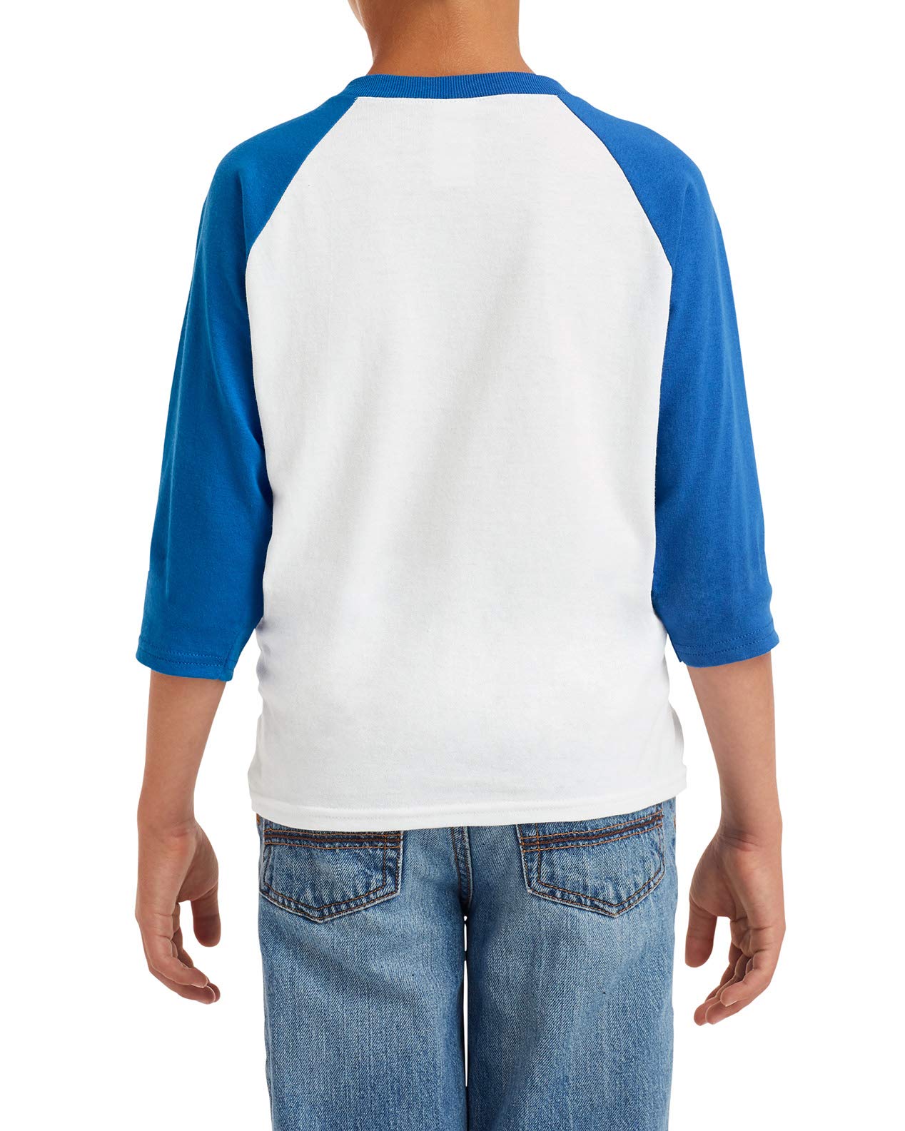 Gildan Heavy Cotton Youth 3/4-Sleeve Raglan T-Shirt 5700B