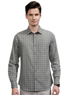 Ketch Men Slim Shirt Khsh002060 Grey M