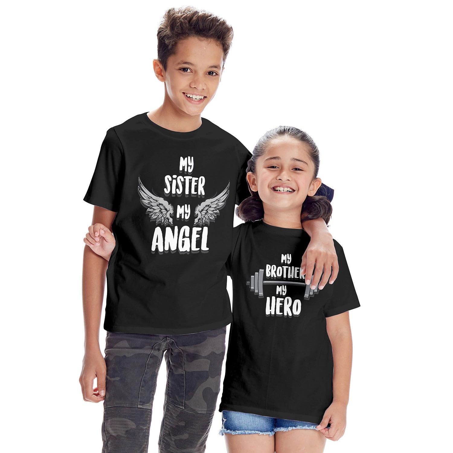 Bon Organik Boys Regular Fit T-Shirt (24RAKHI6081_Brother