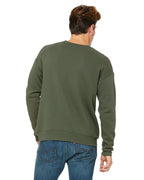 Unisex Drop Shoulder Fleece - WHITE - XS(D0102H7WSFT)