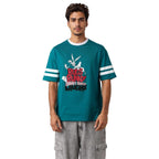 The Indian Garage Co Mens Warner Bros. Collection Boxy Fit Bugs Bunny Crew Neck T-Shirt