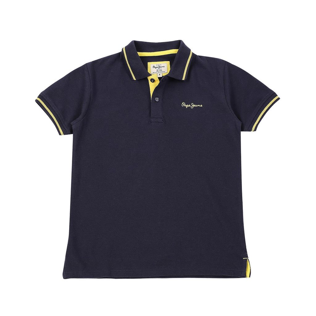 Pepe Jeans Eric Core Polo, Navy, 14