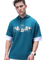 The Indian Garage Co Mens Oversized Character Print Overhead Hoodie