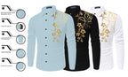 Zartha Combo Of MenS Regular Fit Cotton Polyester Blend Full Sleeve Casual Shirts (Pack Of 3)