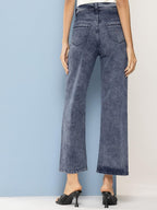 Aarika Girls Light Blue Colour Solid Denim Jeans(9-14 Years)
