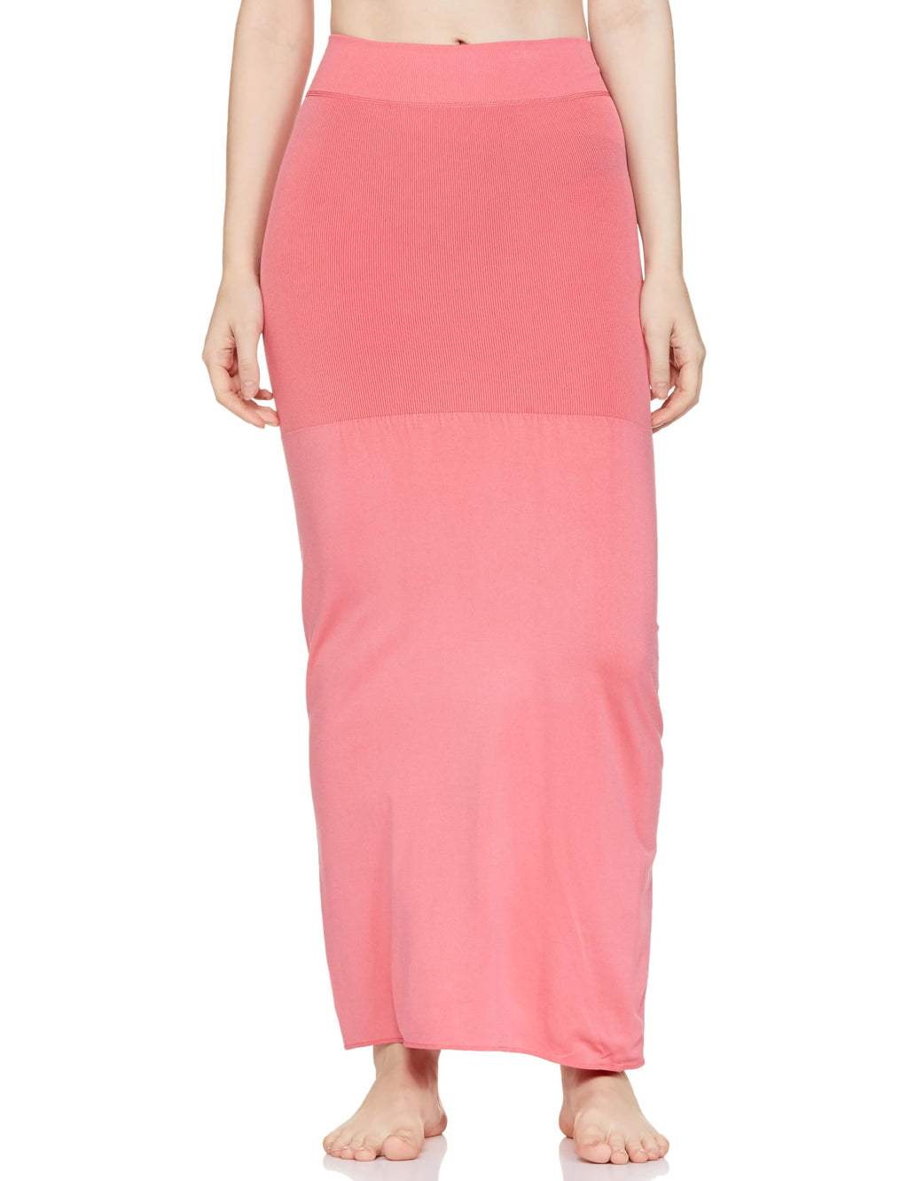 Zivame All Day Flared Mermaid Reversible Saree Shapewear - Red N Pink