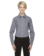 Ladies crown Woven collectioningham check - SILVER - S(D0102H7YE3P)