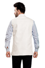 BE ACTIVE Mens Linen Blend Nehru Jacket With Mandarin Collar || Ethnic Koti For Men || Men Koti Formal|| Men Koti Wedding (RFKT