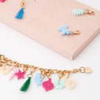 Meri Meri Winter Ballerina Charm Bracelet Advent Calendar (Pack of 1), Advent Calendar For Girls, Ages 8+, 6.875 x 2.375 x 4.375