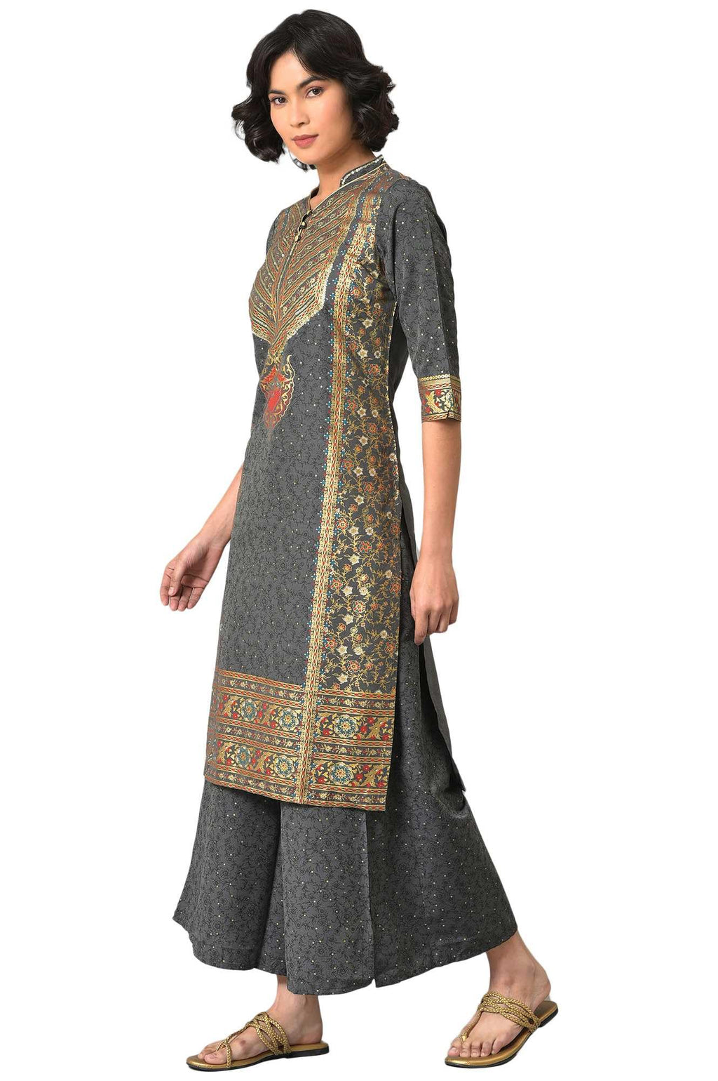 Aurelia Women'S Viscose Set (22Auas13628-505184_Grey