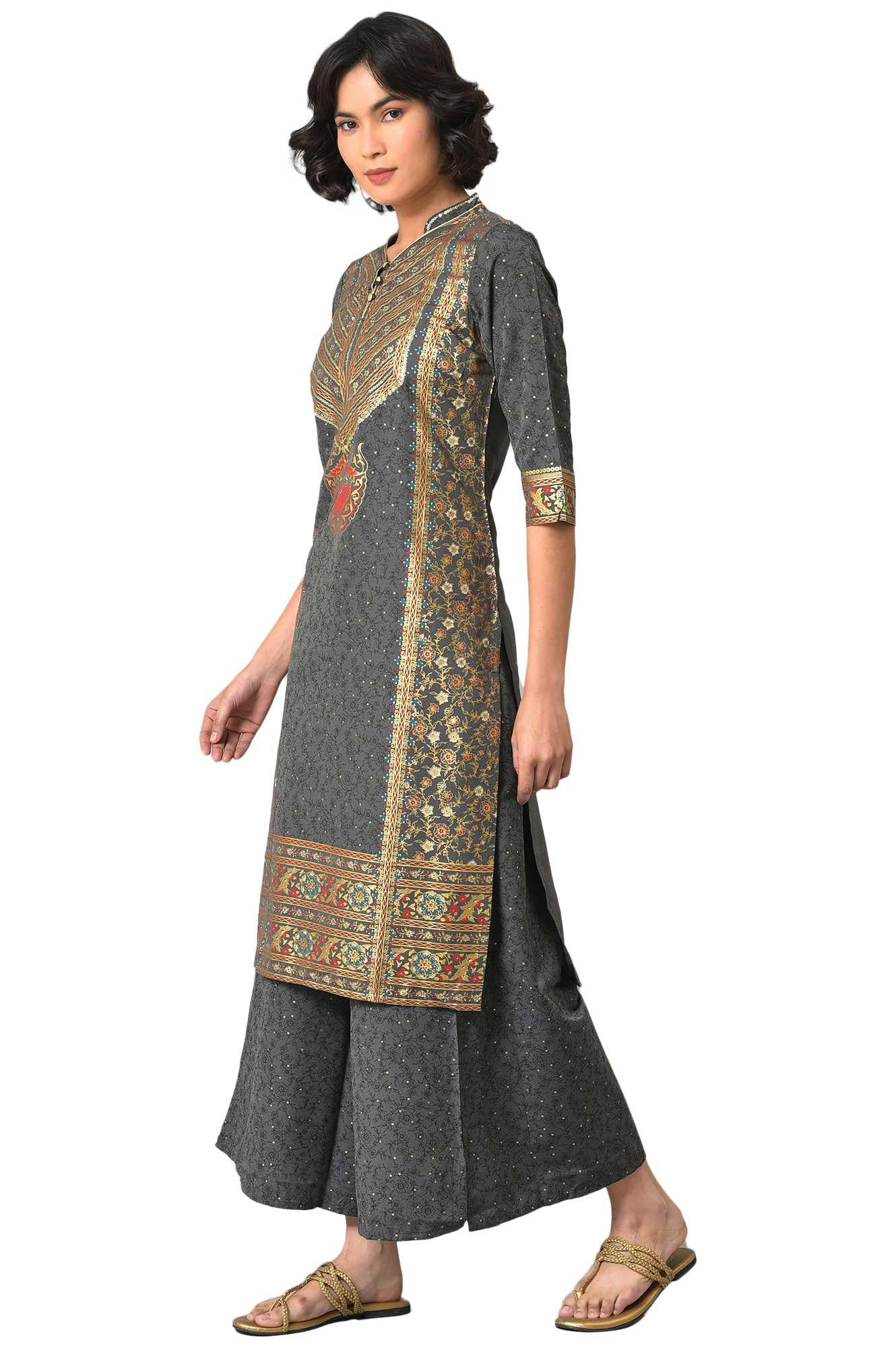 Aurelia Women'S Viscose Set (22Auas13628-505184_Grey