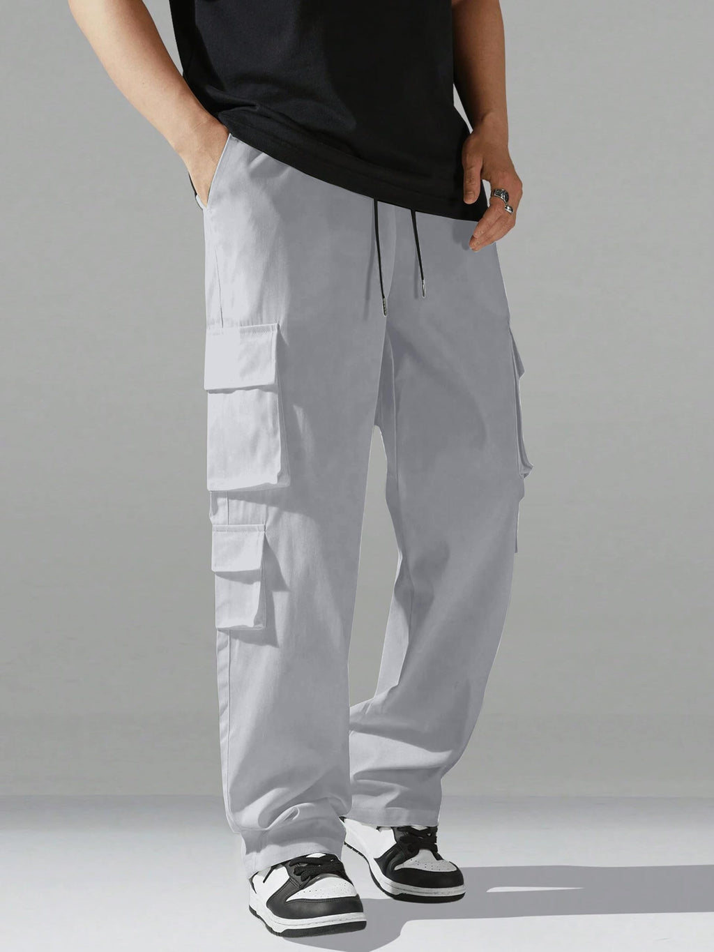 Indoprimo Men Cargo || Men Cargo Pants || Men Cargo Pants Cotton || Cargos For Men || Men Cargo Trouser (In, Alpha, Xl, Regular,