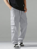 Indoprimo Men Cargo || Men Cargo Pants || Men Cargo Pants Cotton || Cargos For Men || Men Cargo Trouser (In, Alpha, Xl, Regular,