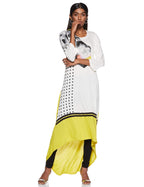 W For Woman Women'S Straight Knitted Kurta (16Fe15714-57531_Multicolor_12)